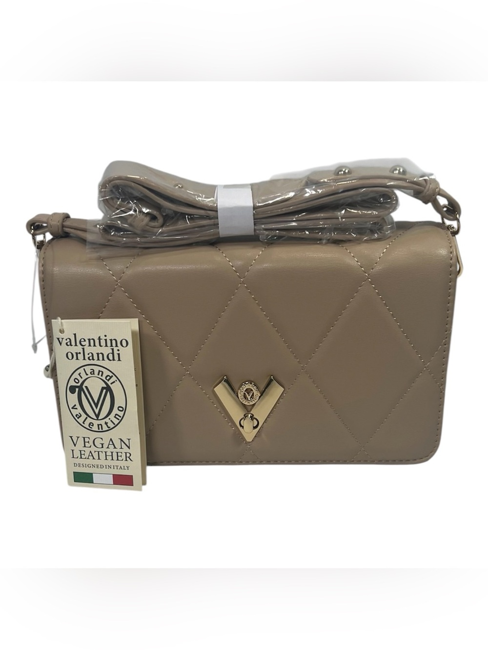 NWT VALENTINO ORLANDI Italy Quilted Shoulder Bag Clutch Crossbody # V-2003 $279
